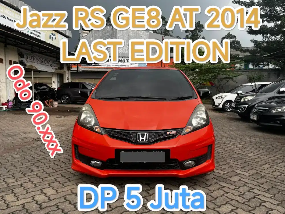 5JT JAZZ RS AT 2014 WARNA LANGKA SUNSET ORANGE ANTIK !!