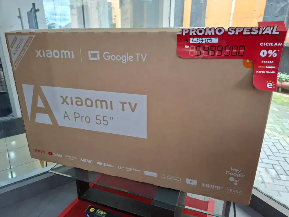Promo Xiaomi googleTv 55 up to 500rb