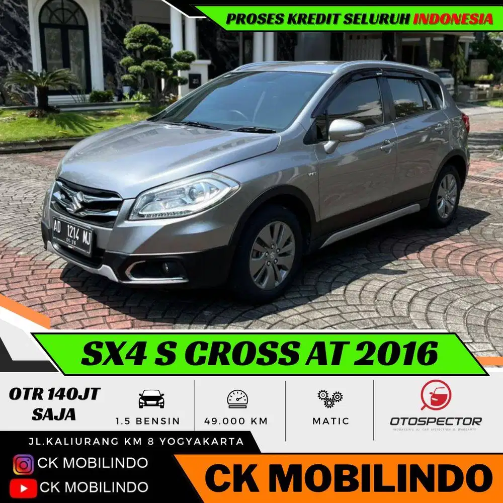 Suzuki SX4 Scross Matic 2016 ANTIK ISTIMEWA DP Minim Sirion