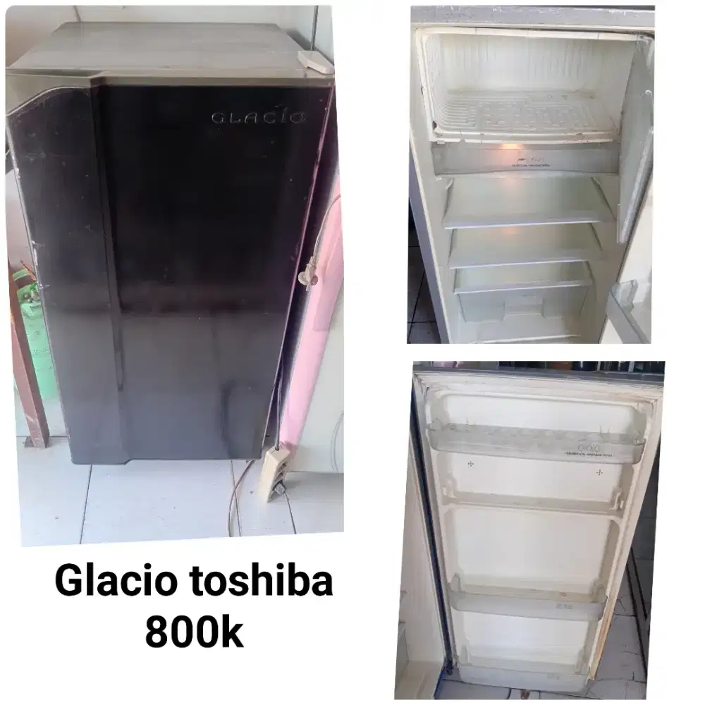 Kulkas TOSHIBA bekas bergaransi