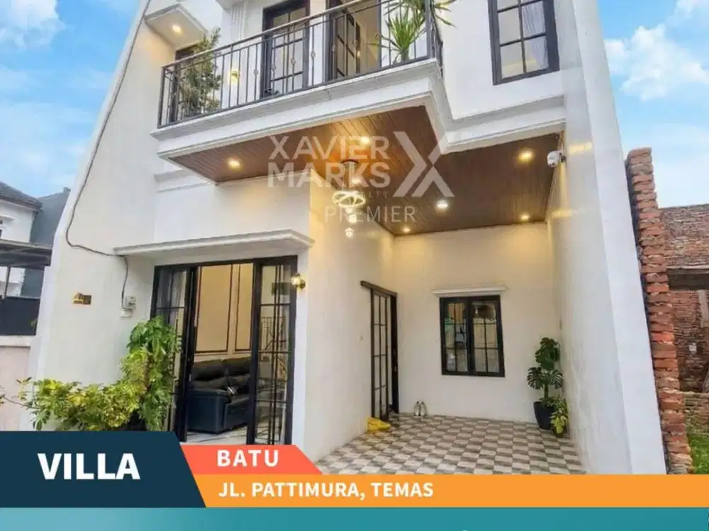 Dijual Villa Aktif Pasif Income di Temas Kota Batu