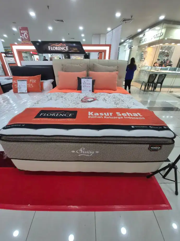 CREDIT SPRING BED FLORENCE PROMO FREE 1KALI CICILAN