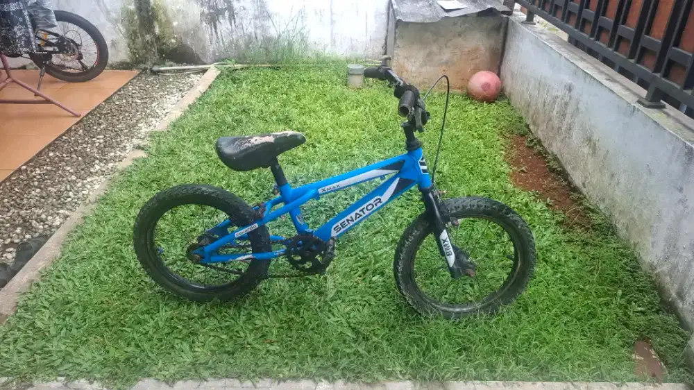 Sepeda Genio  anak 16 inch usia anak TK SD 3 4 5 6 7 tahun
