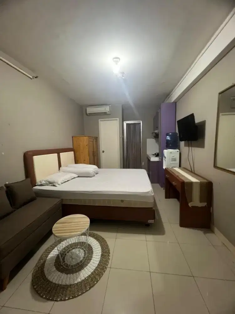 Sewa Apartemen  studio Kalibata city Tower mawar lantai 5 akses pool