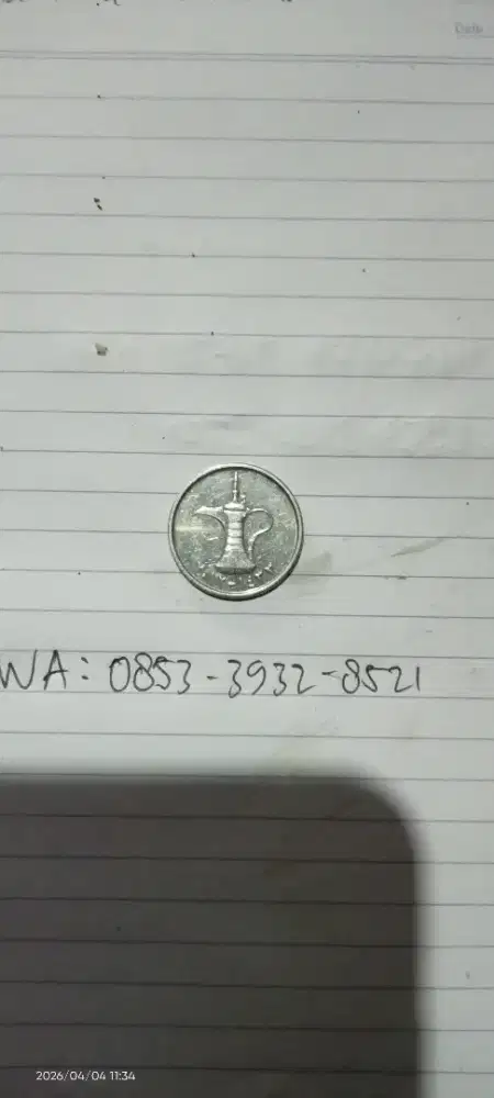 Koin kuno 1 Dirham uni emirat arab