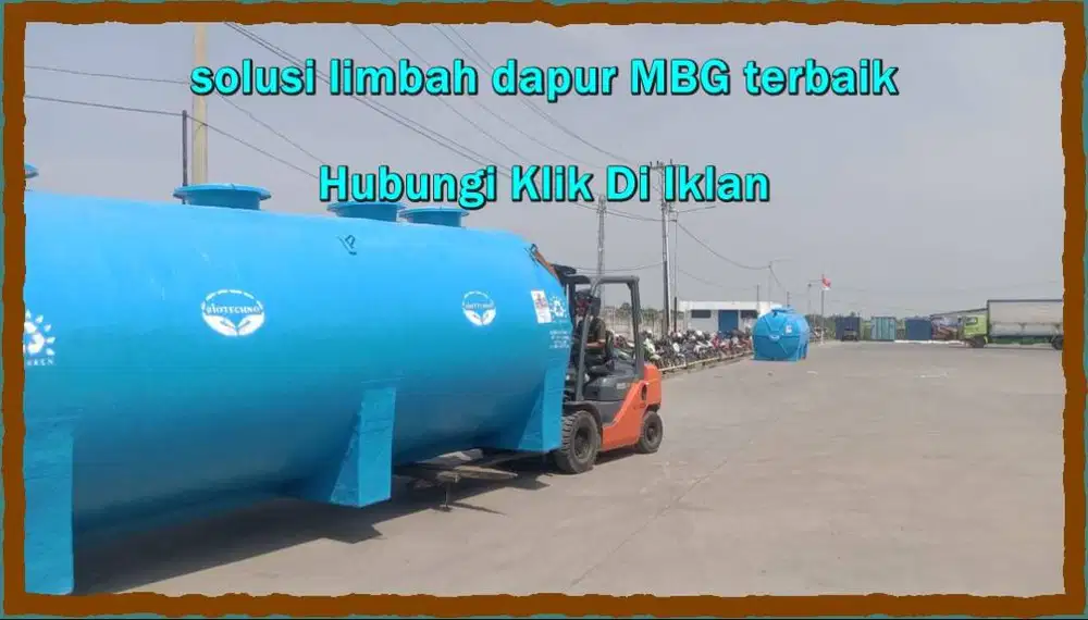 IPAL MBG dapur modern - IPAL Dapur SPPG