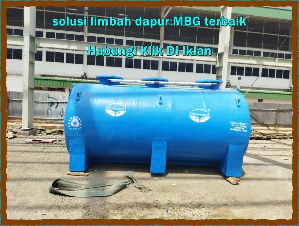 IPAL untuk dapur skala besar