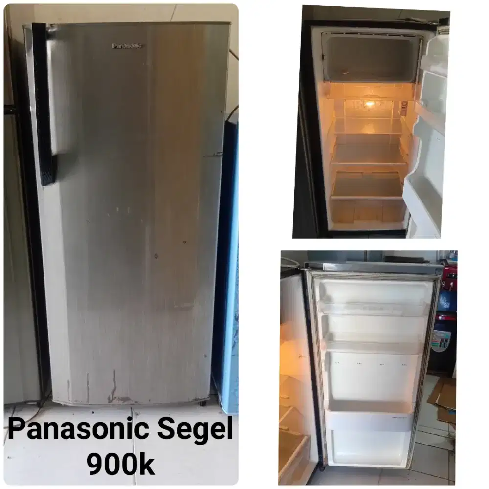 Kulkas PANASONIC bekas bergaransi