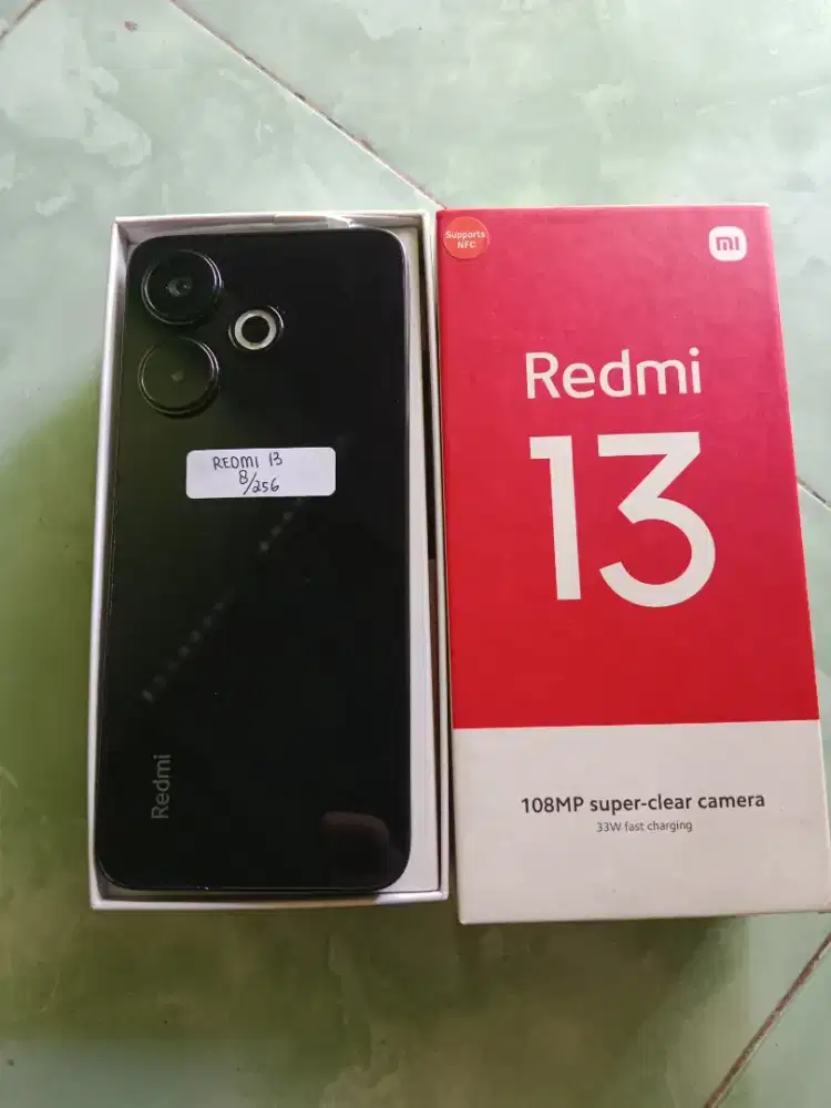 jual hp Redmi 13 second-lengkap full set ori