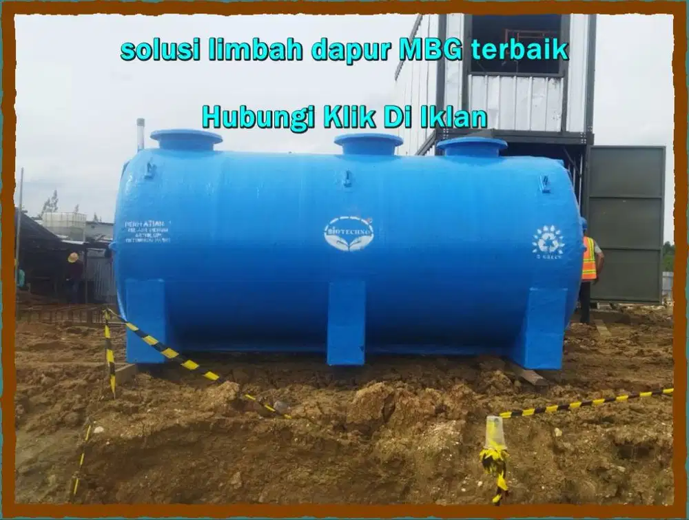 IPAL dapur anti bau MBG- IPAL Dapur BGN