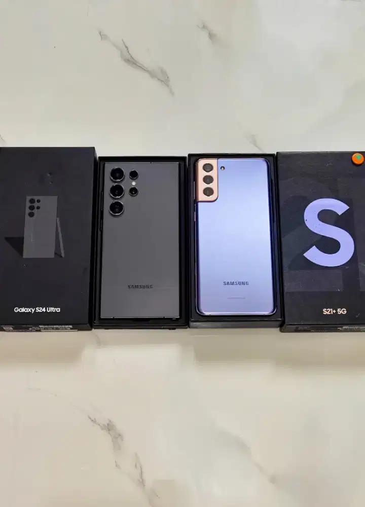 Samsung S24 Ultra dan S21 Plus 12 512 Pribadi, Sudah tidak terpakai