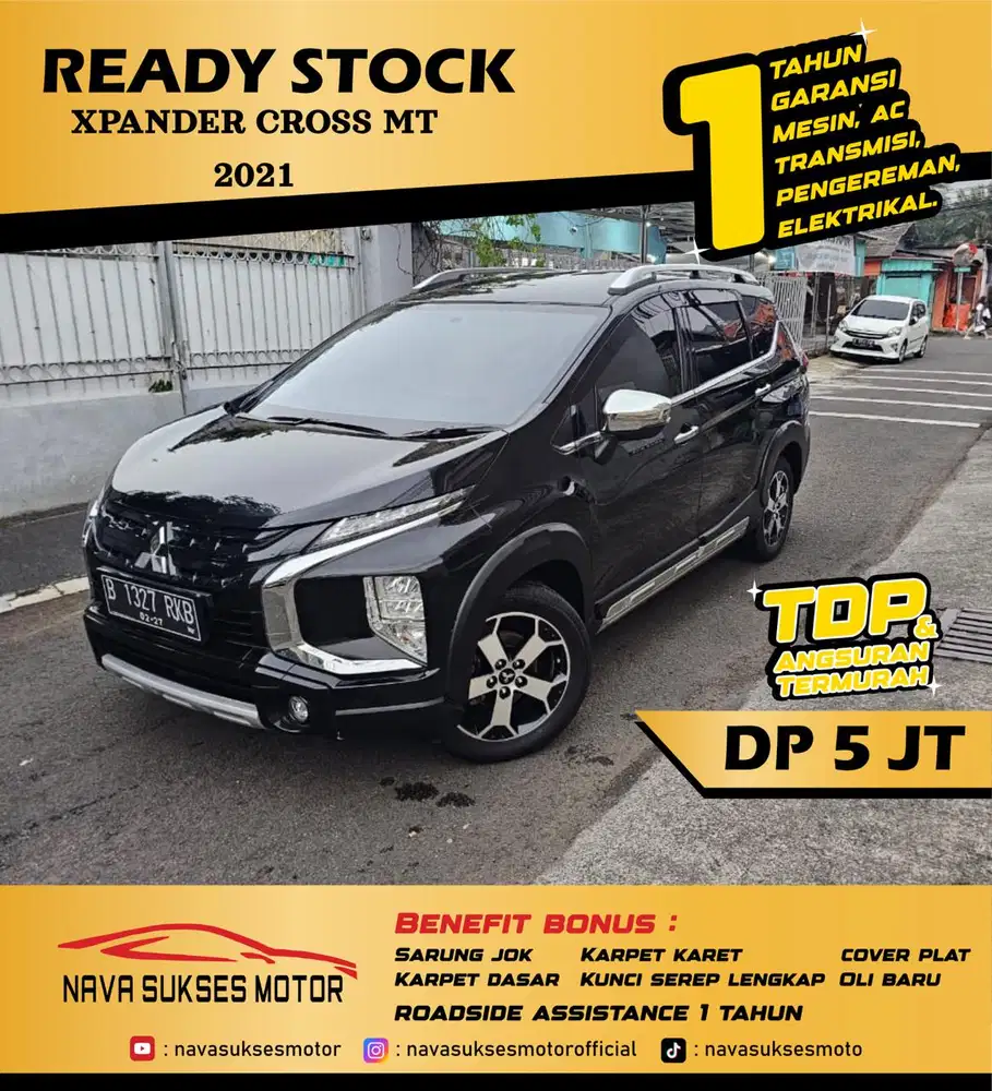 TDP 5 JUTA - XPANDER CROSS MT 2021