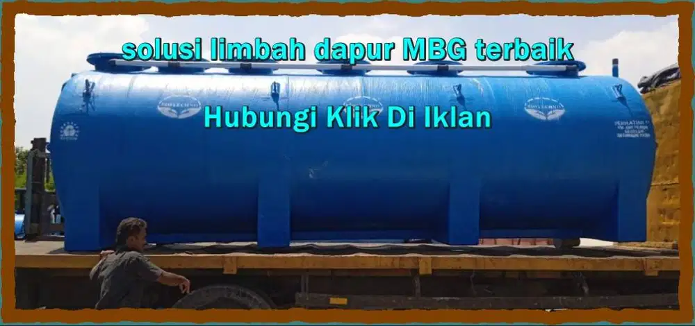 sistem IPAL dapur makanan MBG-IPAL Dapur SPPG