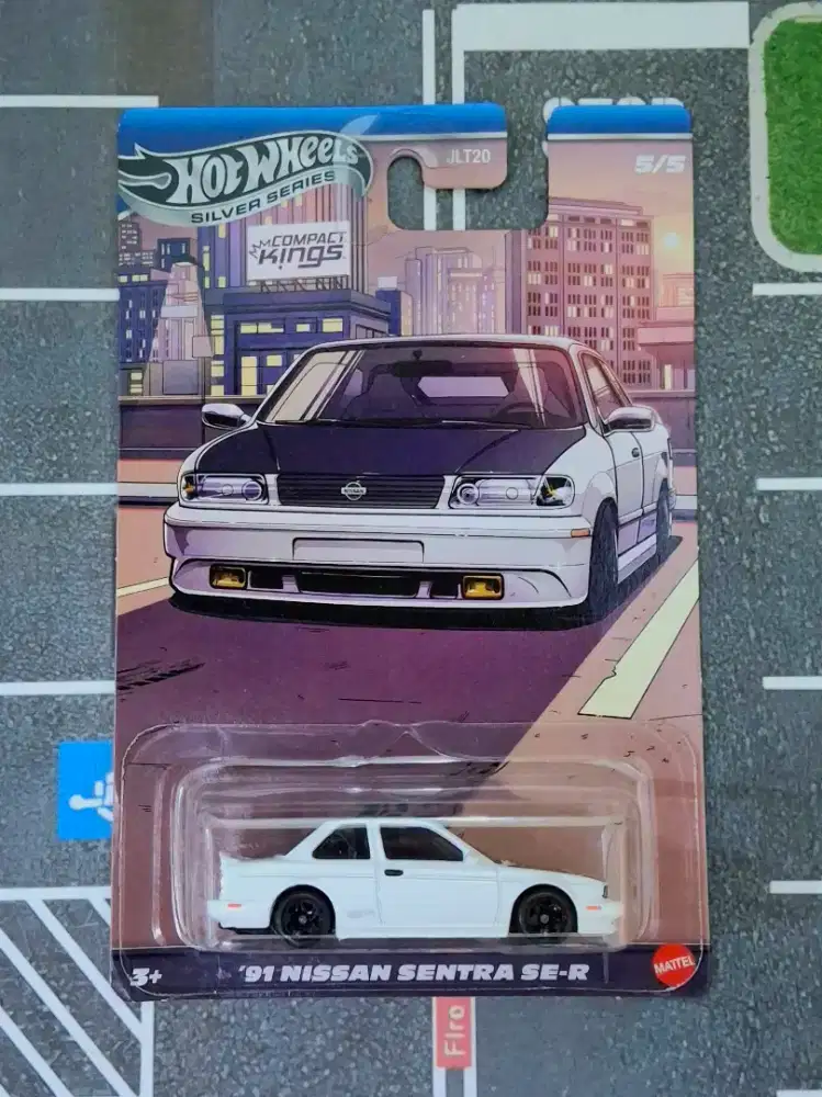 Hotwheels Silver Series Nissan Sentra '91 SE R Base Besi (NEGO TIPIS)