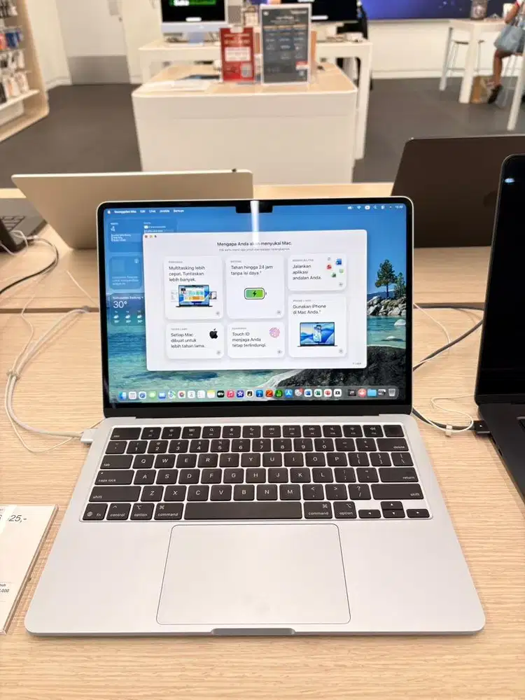 Ready stock Macbook air M4 garansi resmi apple