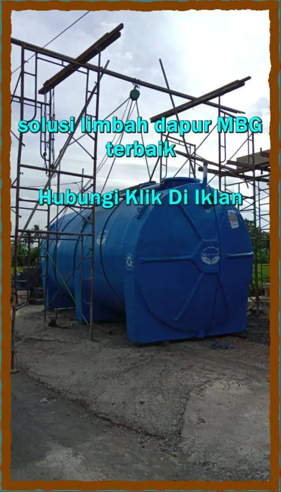 pengolahan air limbah dapur MBG-IPAL Badan Gizi Nasional, IPAL BGN