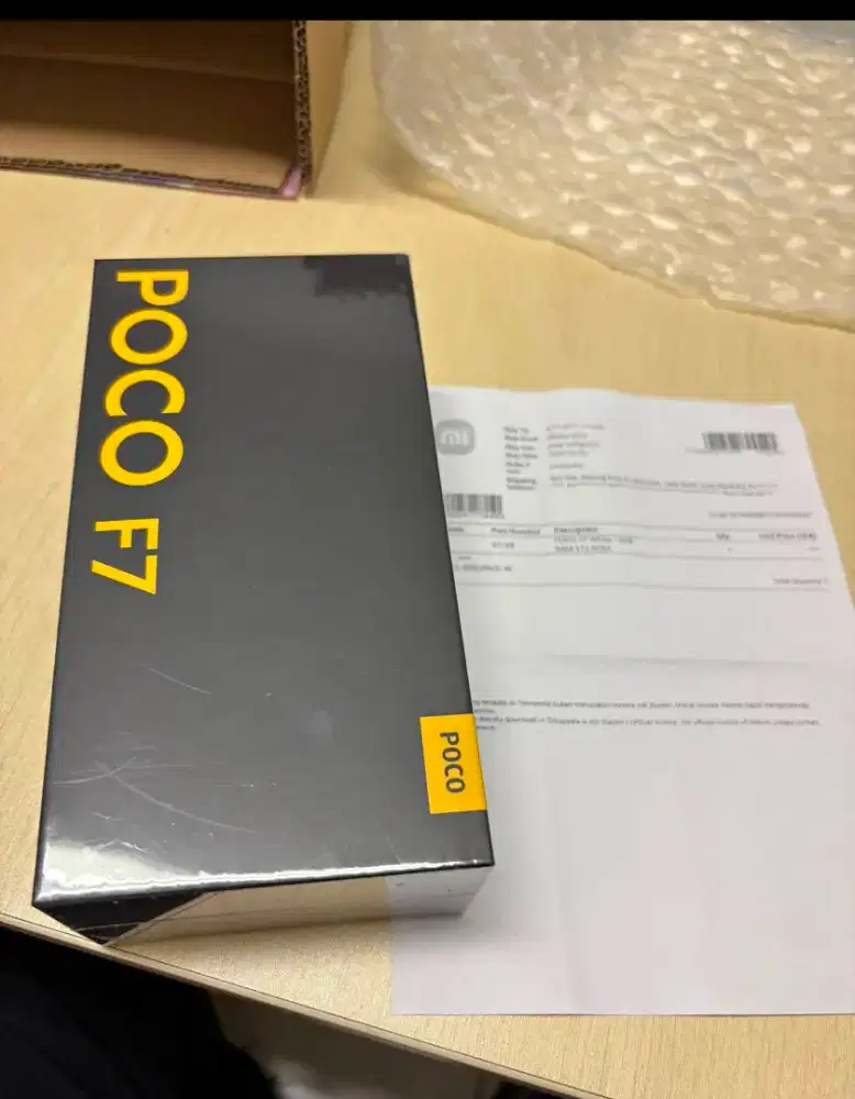 Poco F7 White Putih 12gb/512 BARU SEGEL NEW RESMI