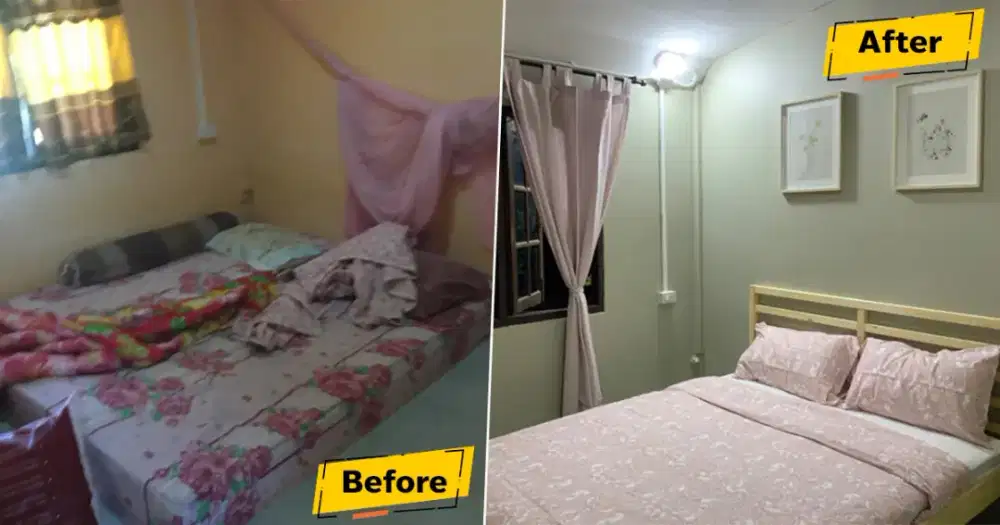 Make over kamar tidur/ruang tamu