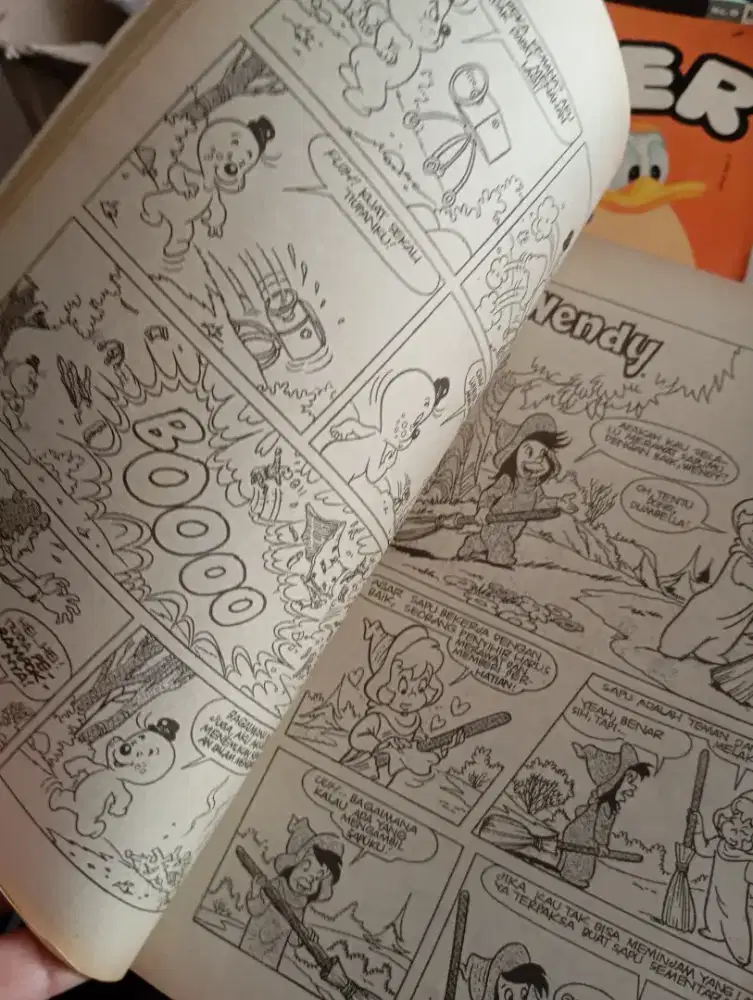 Buku cerita paman Gober, Casper & Wendy,