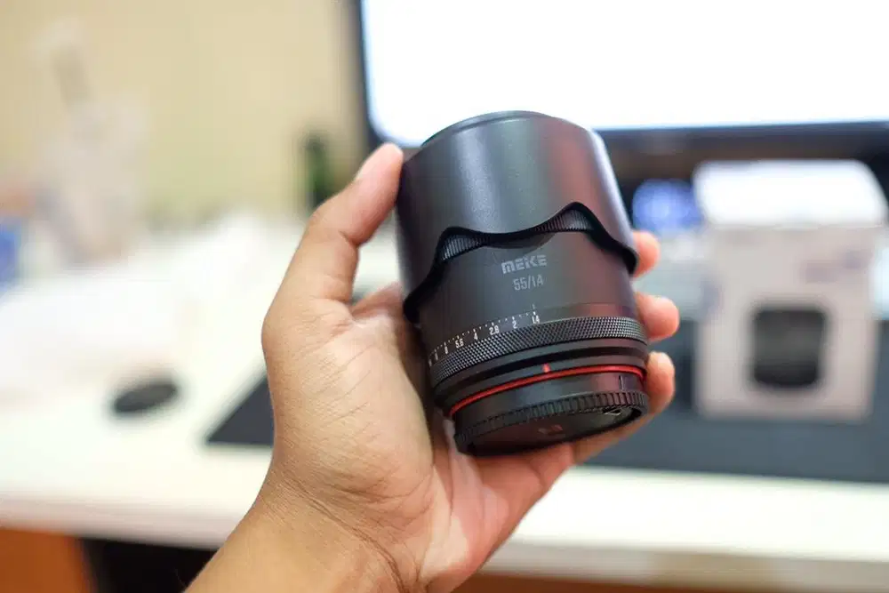 Meike 55mm F1.4 For Fujifilm X-Mount (Bergaransi Sampai Mei 2026)