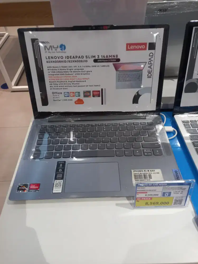 LENOVO NOTEBOOK R3 8/512 SSD GRAY