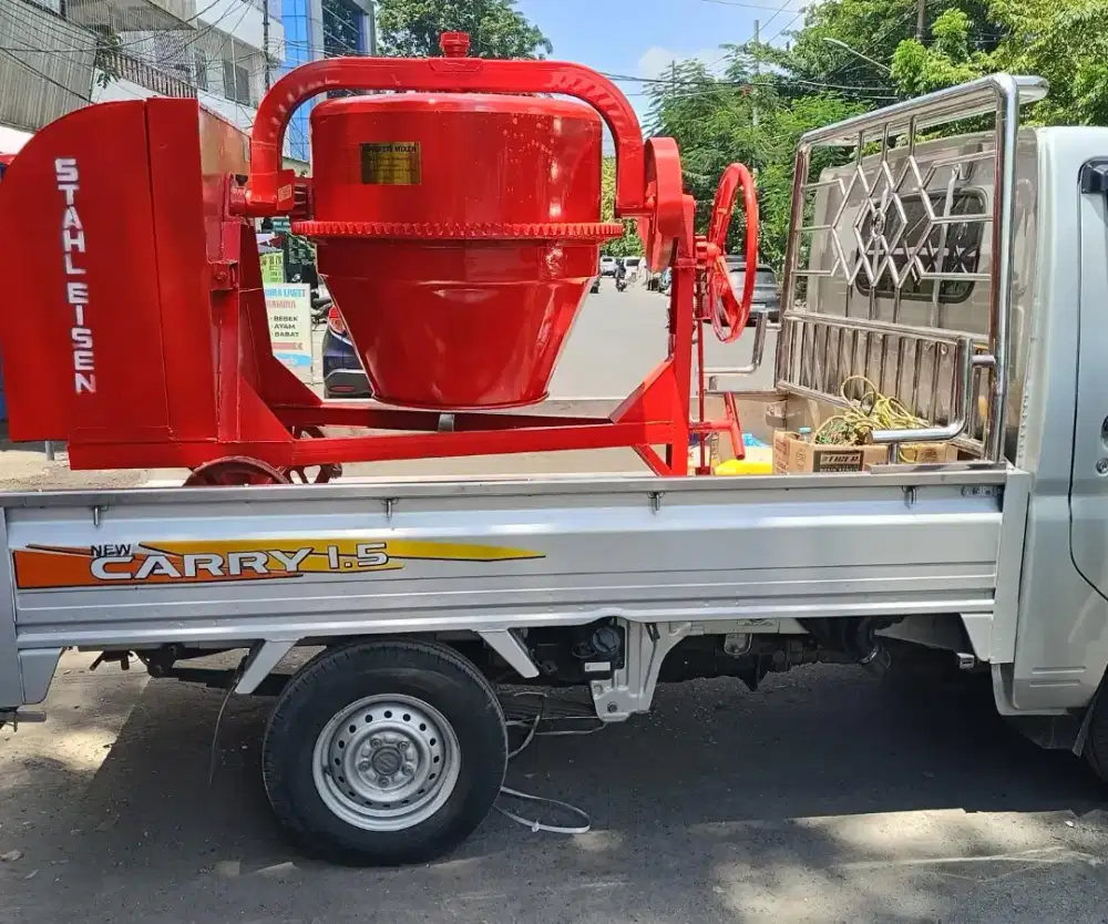 Molen cor 50kg stahleisen komplit mesin siap pakai