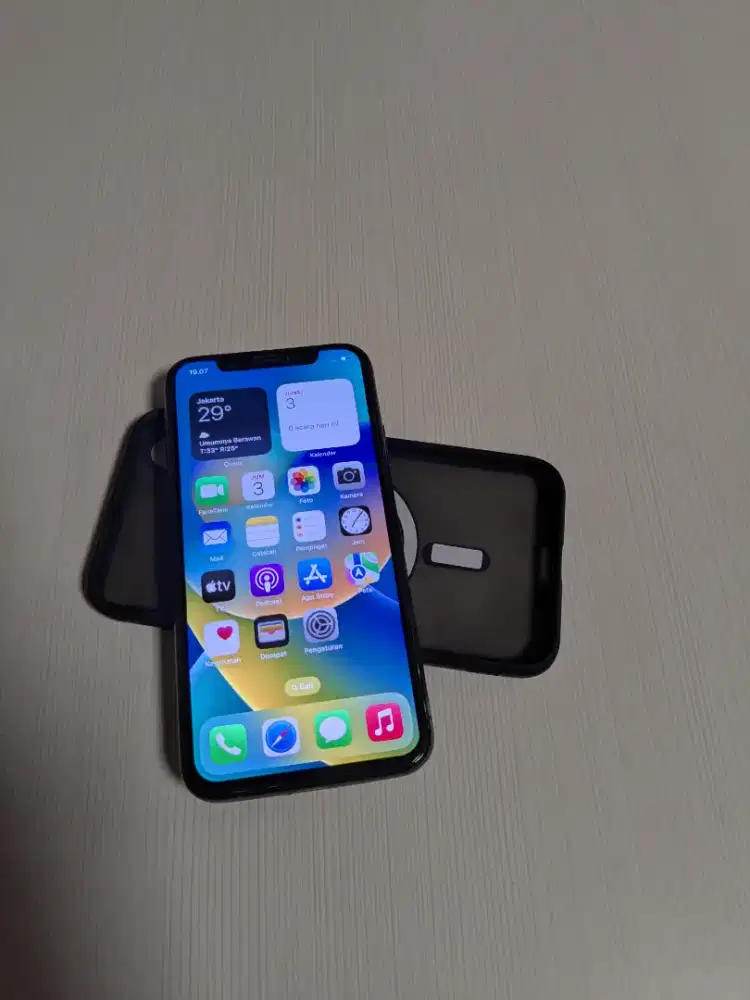 Apple iPhone x 256 exs resmi Singapore all operator bebas reset