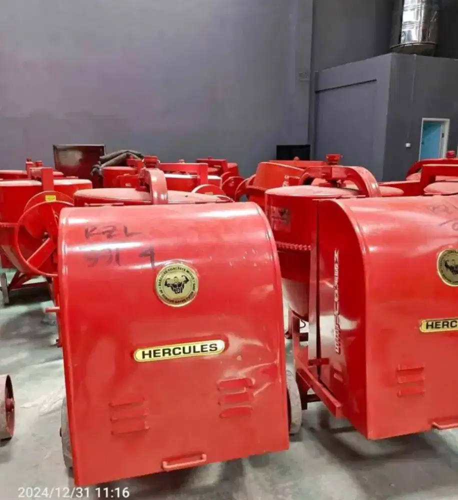 Molen cor hercules 50kg komplit mesin siap pakai