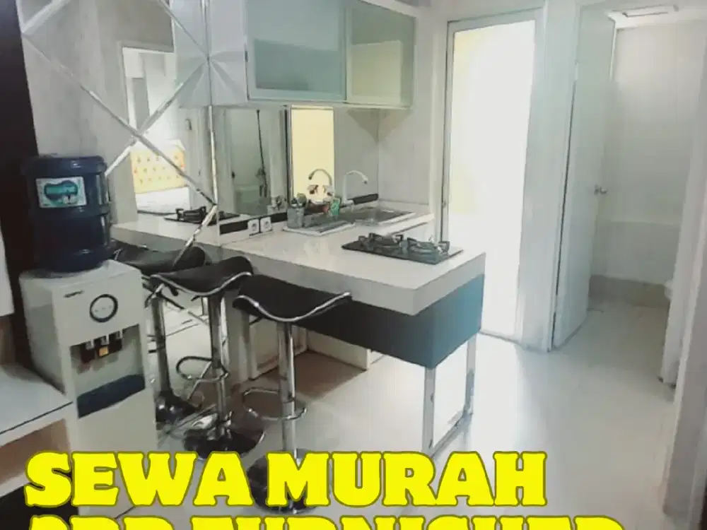 SEWA MURAH SETAHUN 2BR FURNISHED TOWER G UNIT TERBATAS BASSURA CITY