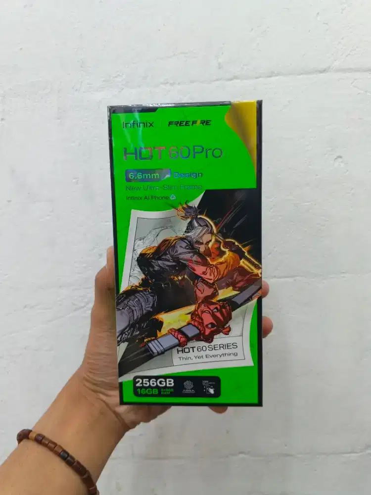 INFINIX HOT 60 PRO 8GB/256GB |BARANG BARU BERGARANSI RESMI