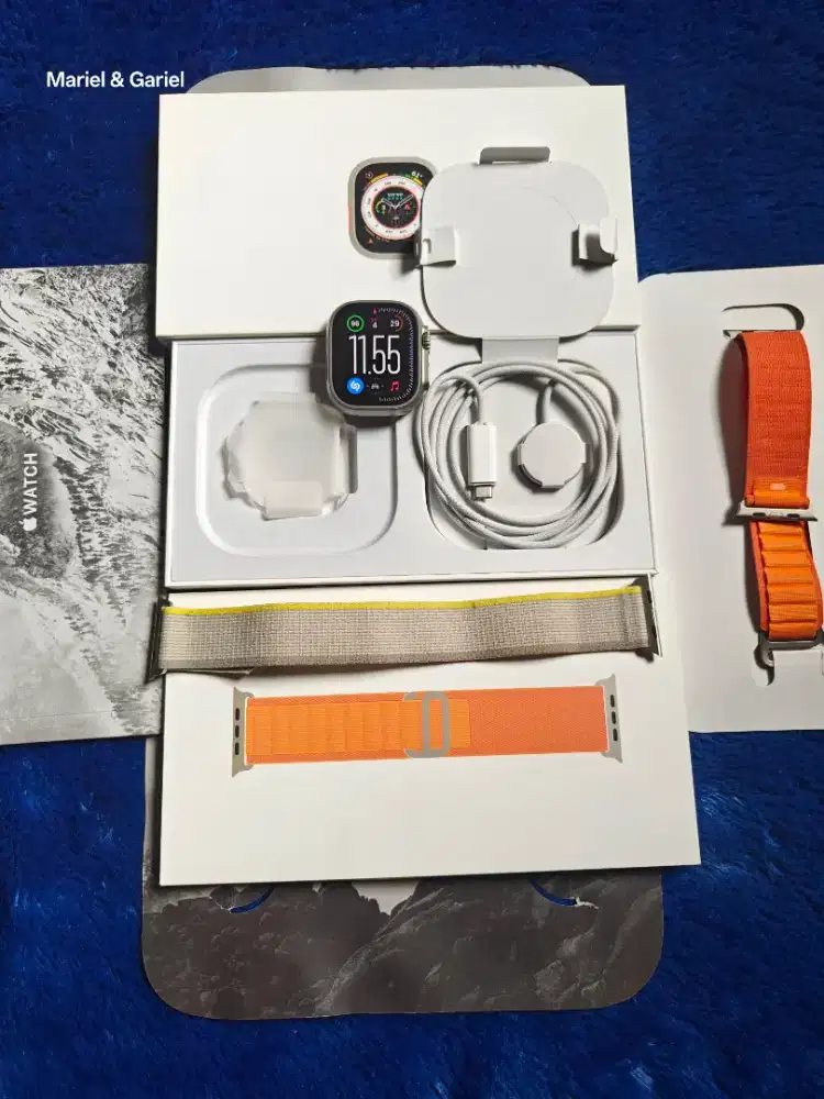 Apple Watch iWatch Ultra 1 BH 95 Titanium 49mm GPS Cellular Fullset