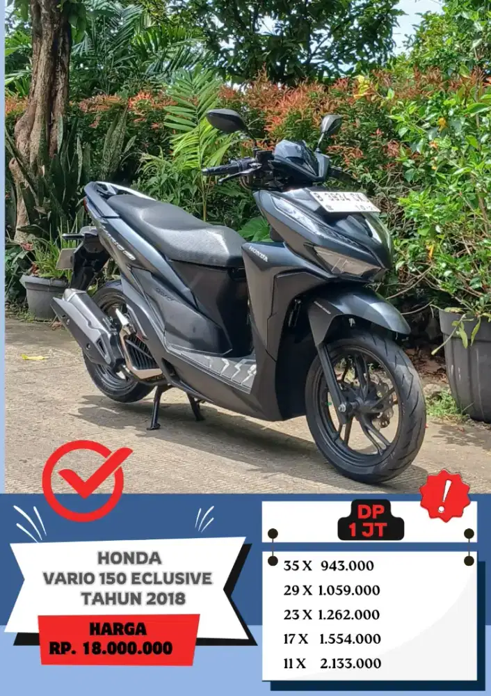 Honda Vario 150 Keyles Tahun 2018