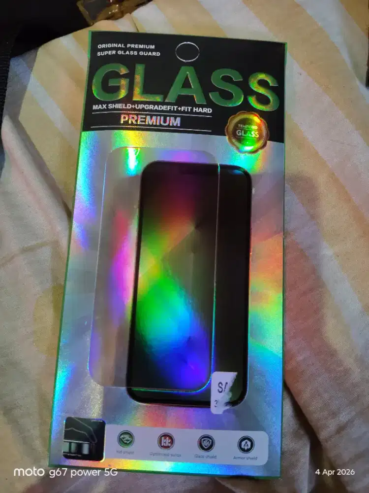 Temperet glass premium untuk motorola g45