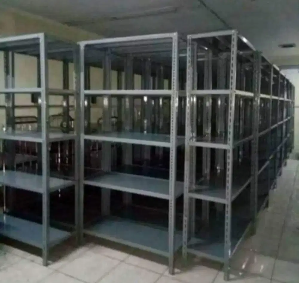 Rak besi rak buku rak gudang