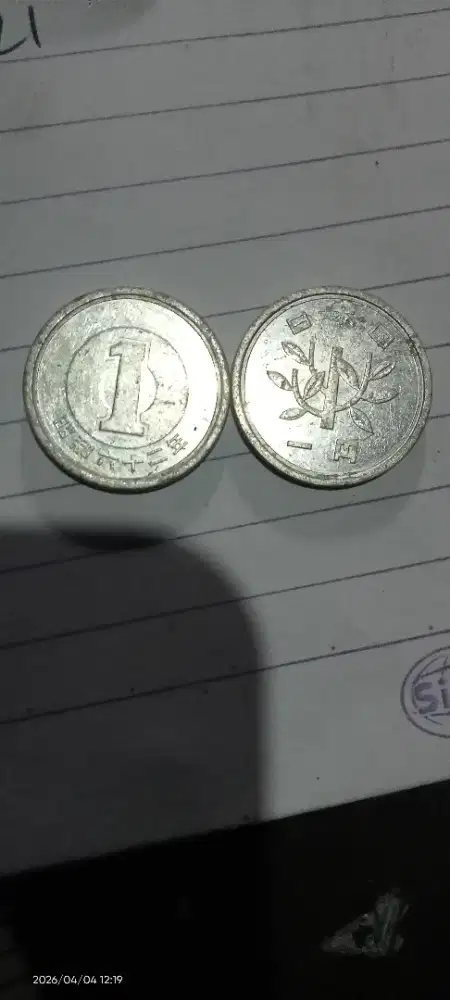 Koin 1 yen jepang