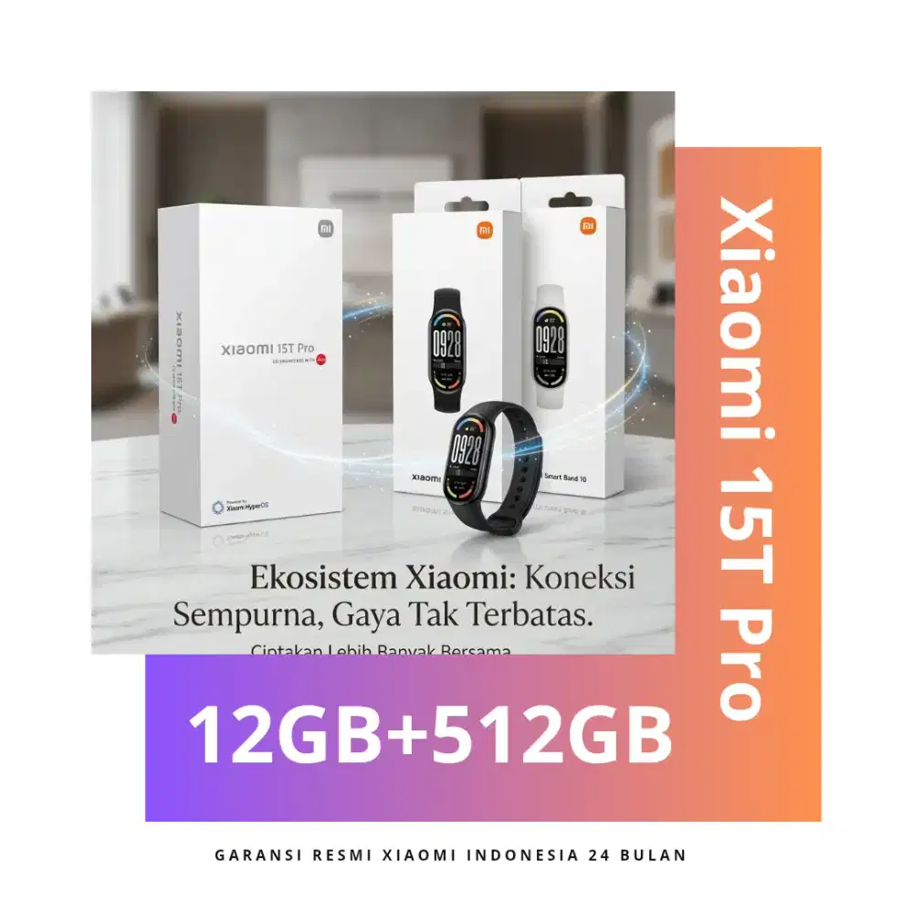 Xiaomi 15T Pro Leica Garansi Resmi Indonesia 24 Bulan.