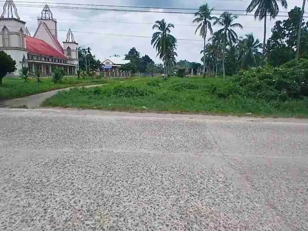 Jual Tanah di Kab.Sorong Sp.2 Pinggir Jln.Utama