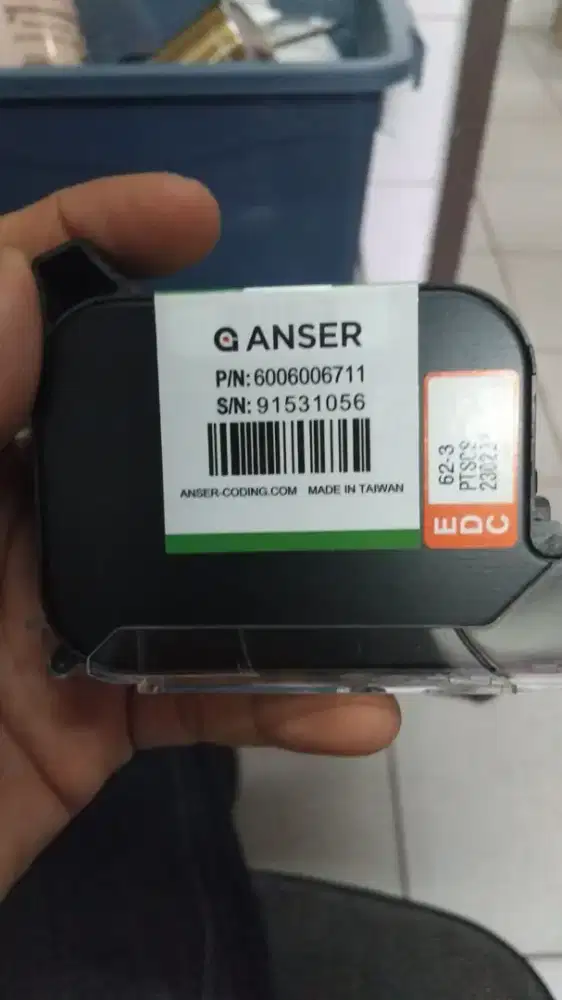 Cartridge Tinta110011 ANSER CODING H-A03 BLACK 42ML