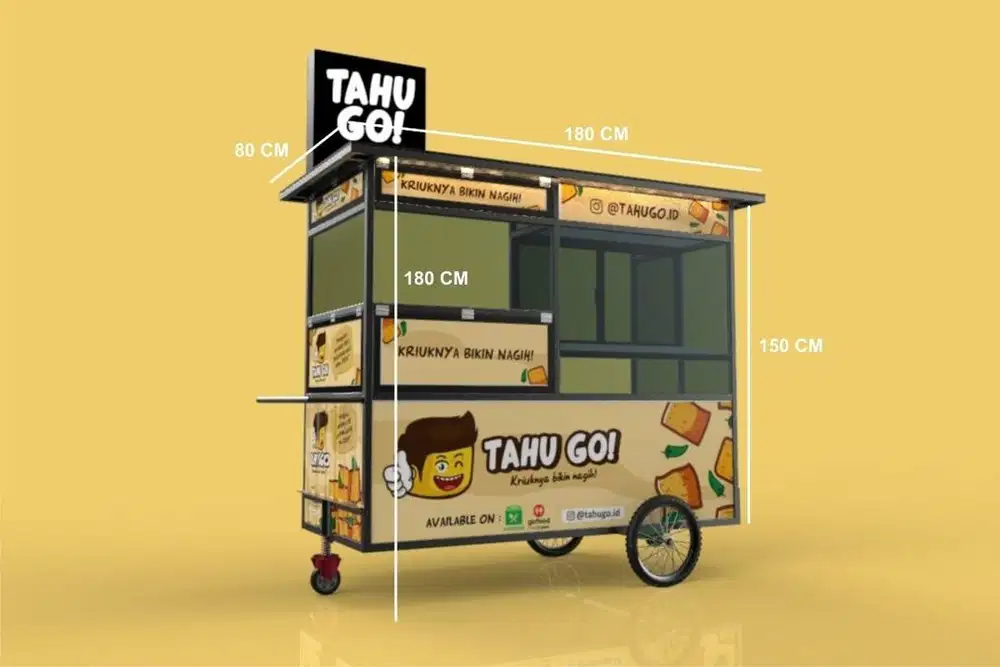 Rombong Jualan Bekas