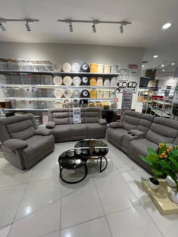 PROMO SOFA SET RECLINER