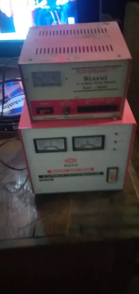 Jual travo stabilizer 500va dan 3000 va kondisi siap pakai