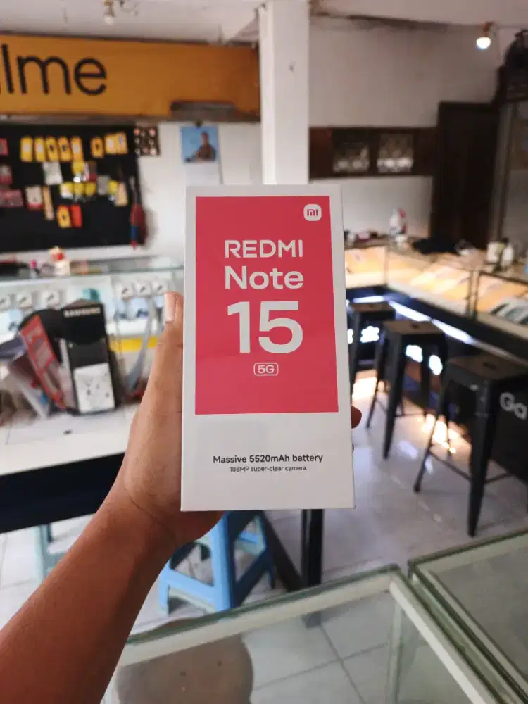 [ Fast respon WA ] Xiaomi Redmi Note 15 5G 12/512 Garansi resmi 15bln
