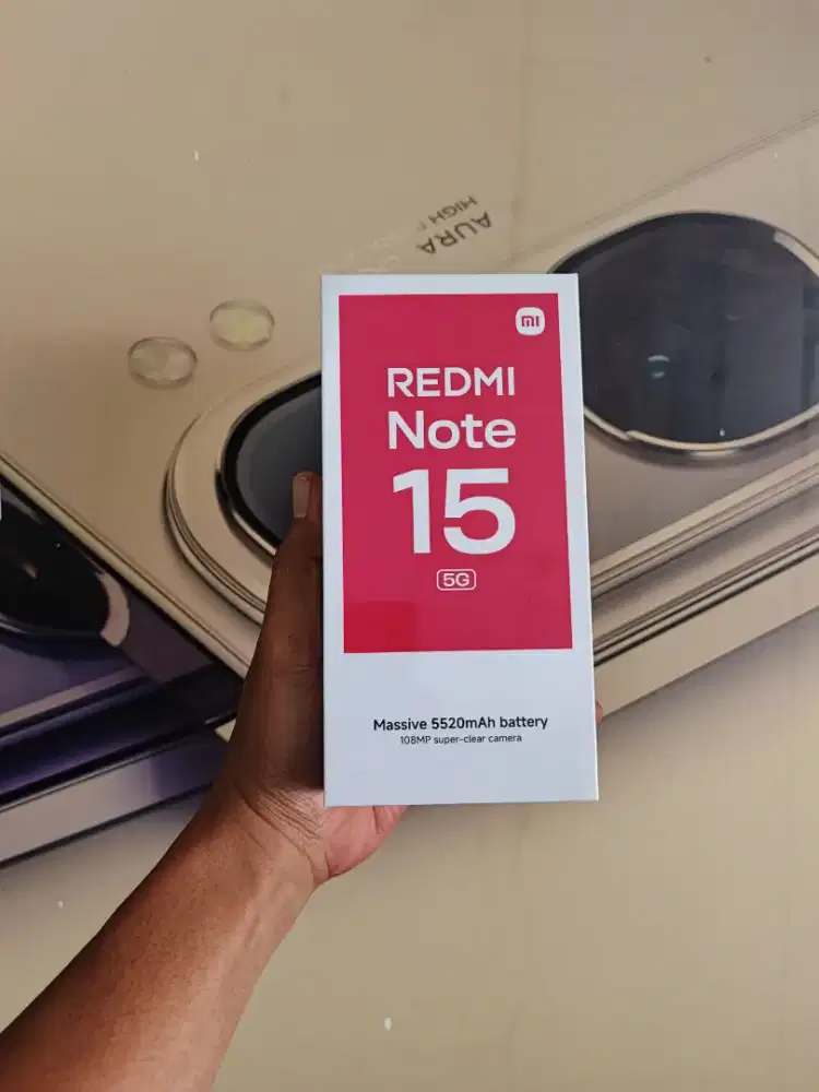 [ Fast respon WA ] Xiaomi Redmi Note 15 5G 8/256 Garansi resmi 15bln