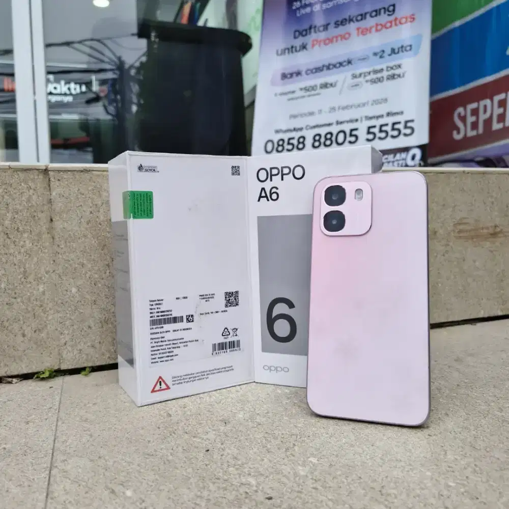 Flash sale Oppo A6 gratis ongkir