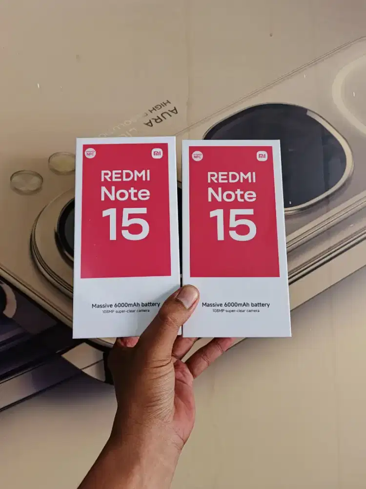 [ Fast respon WA ] Xiaomi Redmi Note 15 8/128 Garansi resmi 15bln