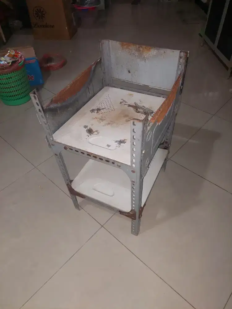 Meja kompor untuk jualan bahan besi 70 cm