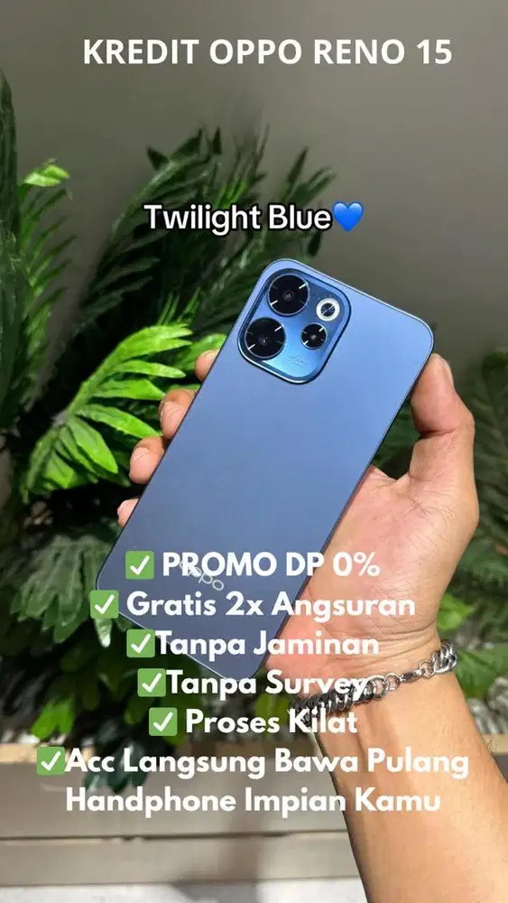 KREDIT HP OPPO RENO 15 DP0% GRATIS 2X Angsuran‼️