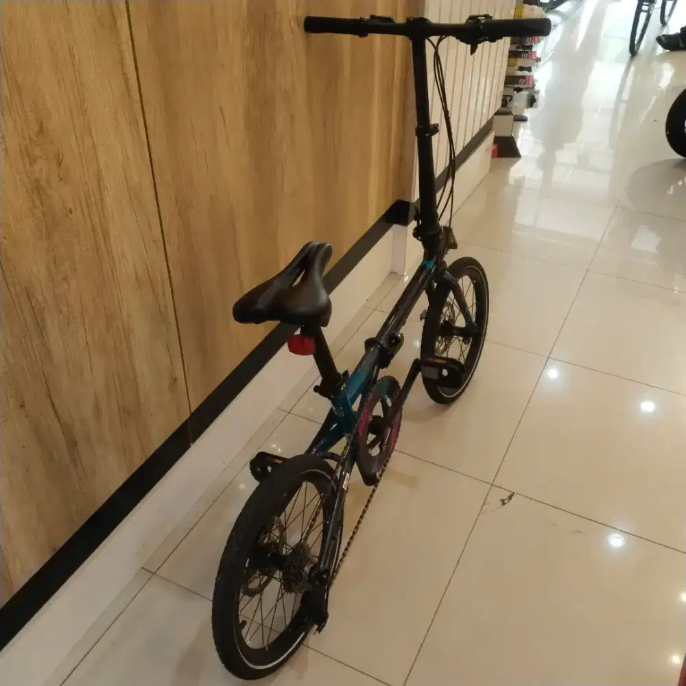 Sepeda Lipat Element Troy Biru Gradient