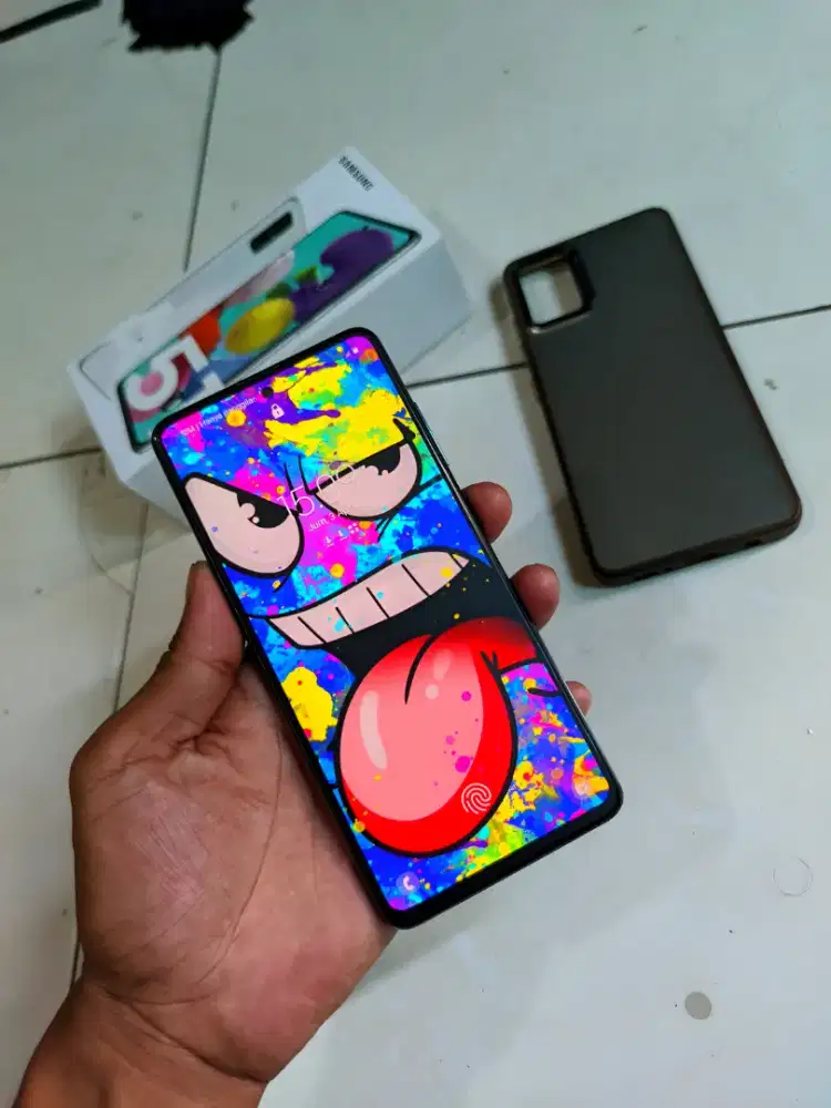 Samsung A51 fulset mulus siap pakai