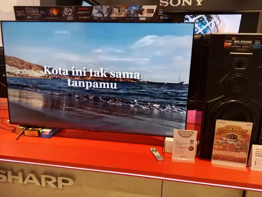 Sharp QLED TV GOOGLE TV 4K 65